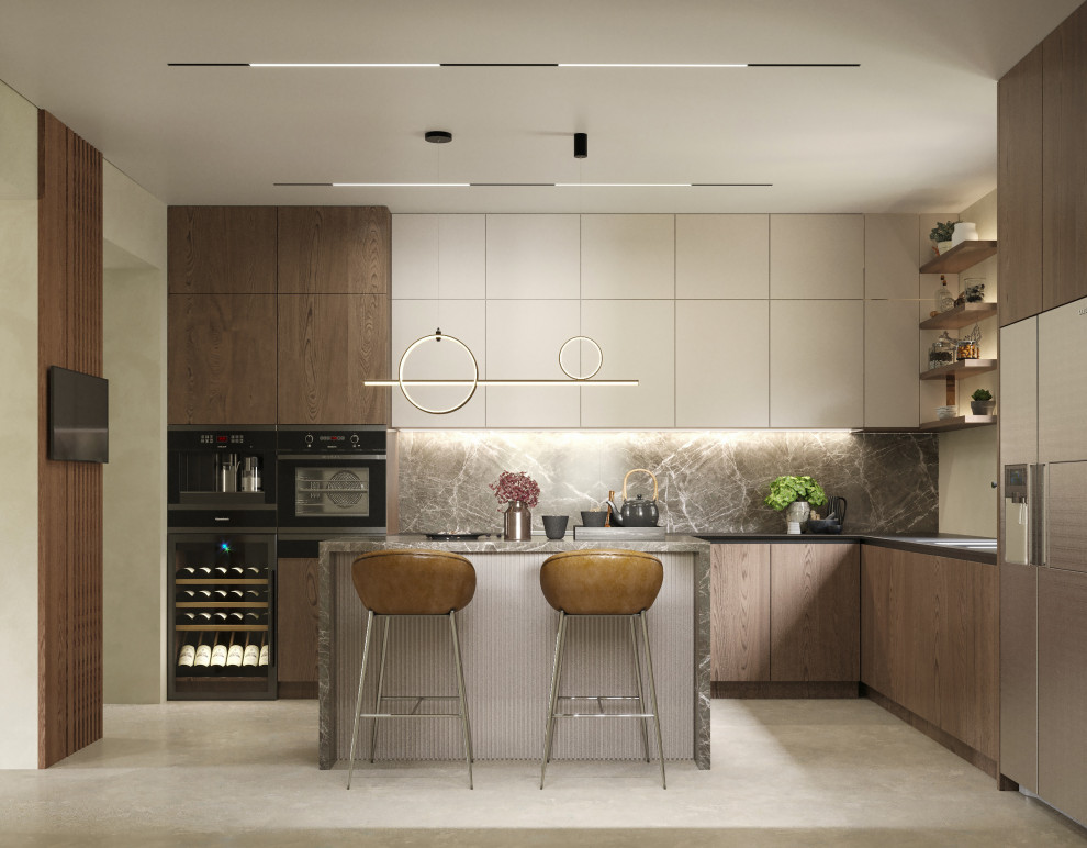 PRIVATE INTERIOR. HOUSE IN ODINTSOVO