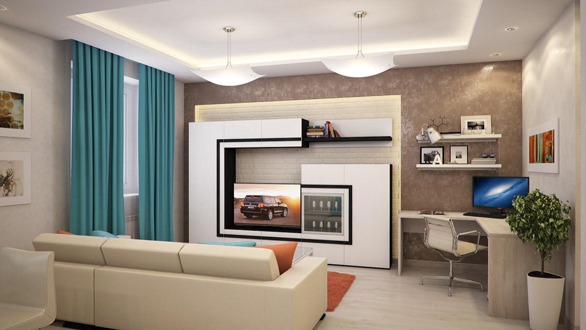 Дизайн-проект квартиры ЖК Левобережный 70 м2 (Современный стиль)