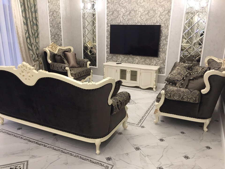 Выполненный заказ. Частный дом, мебель в стиле классика.