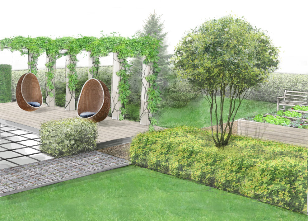 Проект частного сада