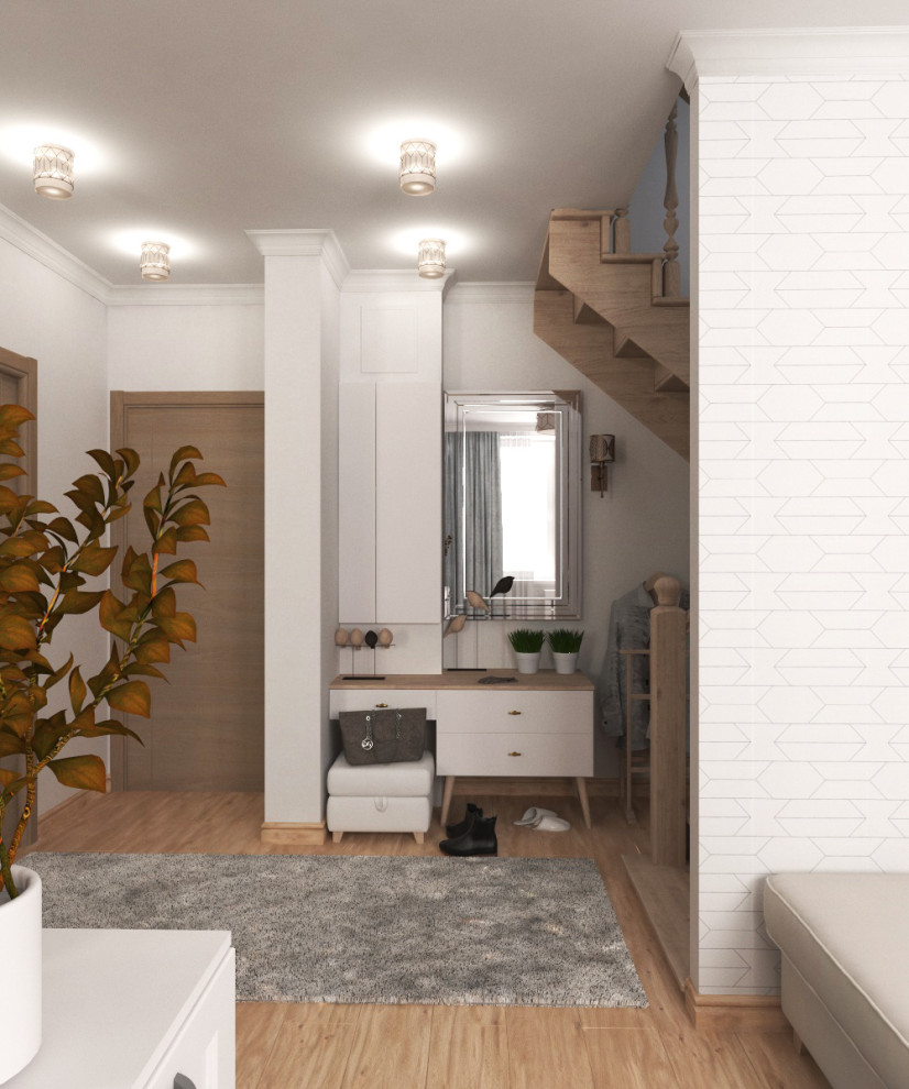 Дизайн интерьера двухуровневой квартиры