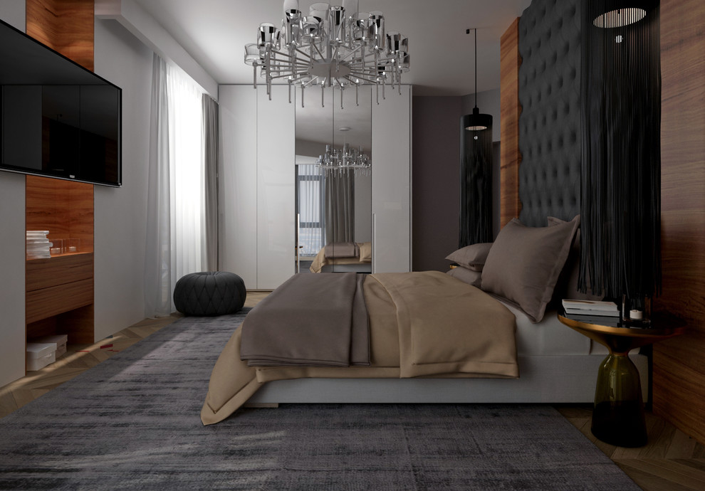 Дизайн-проект трехкомнатной квартиры в современном стиле г.Иркутск