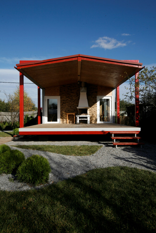 Летняя кухня с ледником. Проект для телепередачи «Дачный ответ»