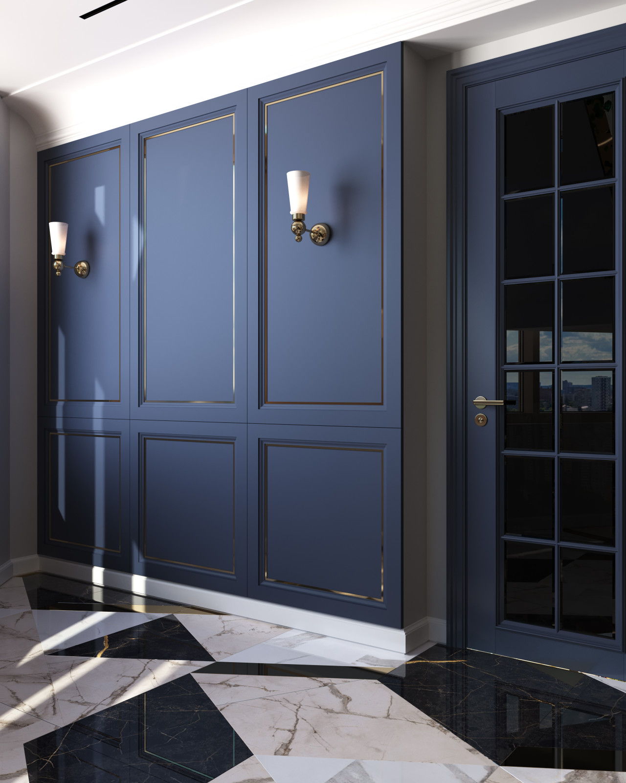 Проект двухэтажной квартиры