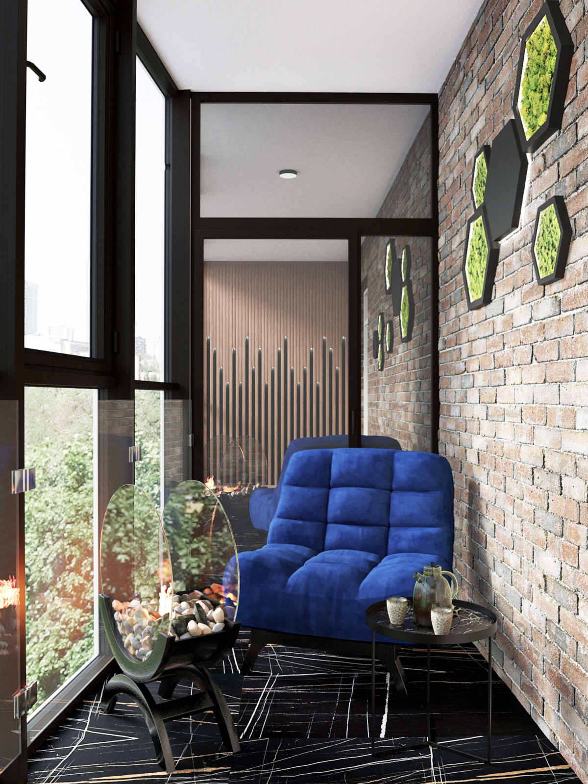 Трехкомнатная квартира 100 кв.м