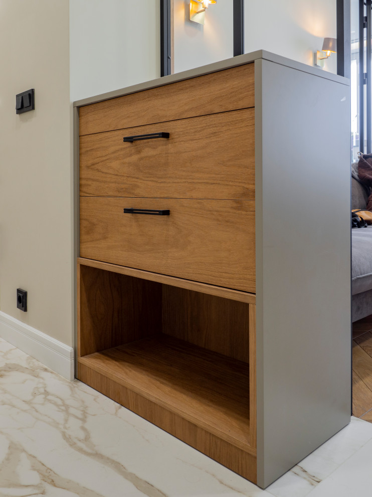 Меблировка прихожей в неоклассическом стиле оформление портала