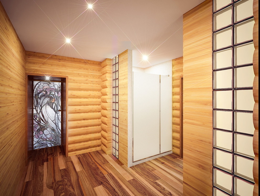 Бревенчатый дом