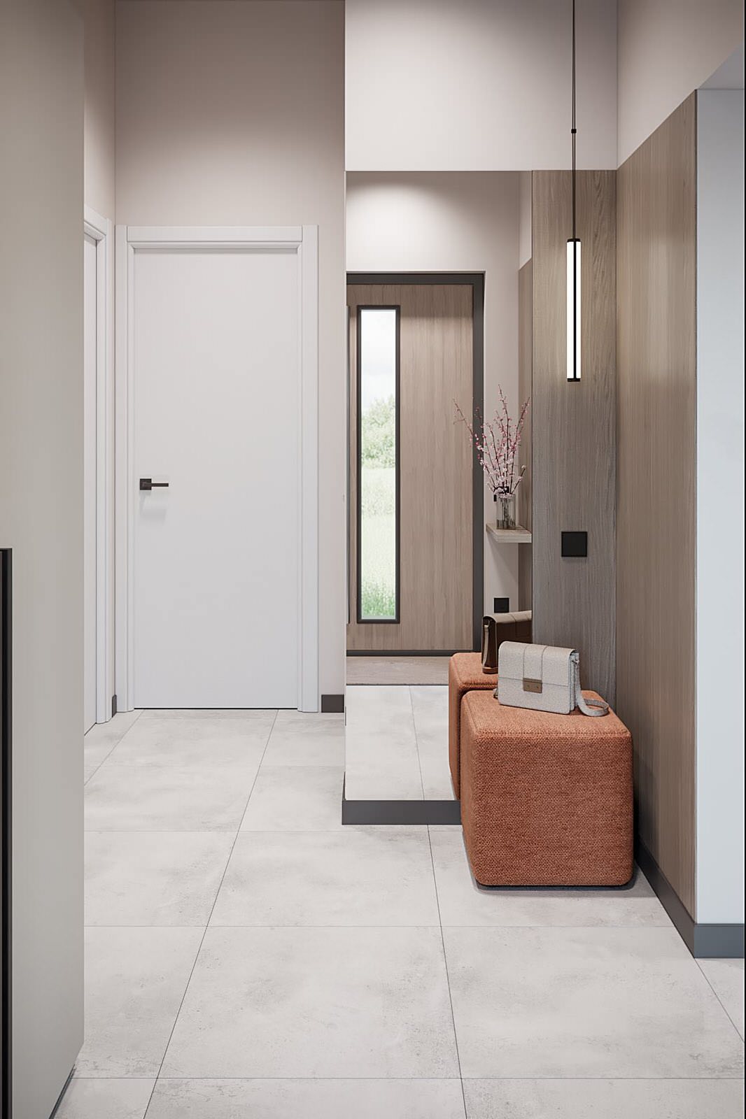 Дизайн интерьера дома 71 м² минимализм Ольховка Кантри Клаб