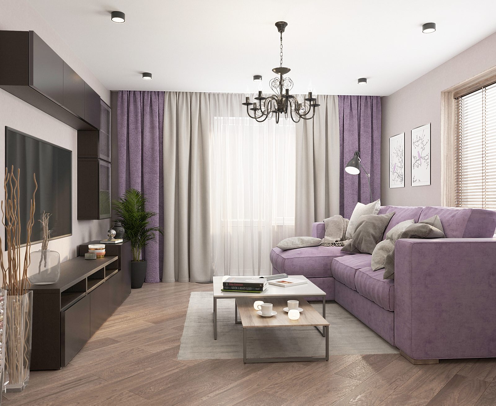 Дизайн-проект двухкомнатной квартиры