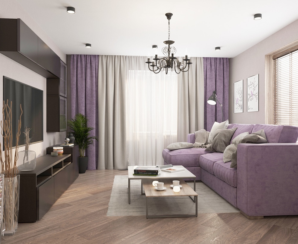 Дизайн-проект двухкомнатной квартиры