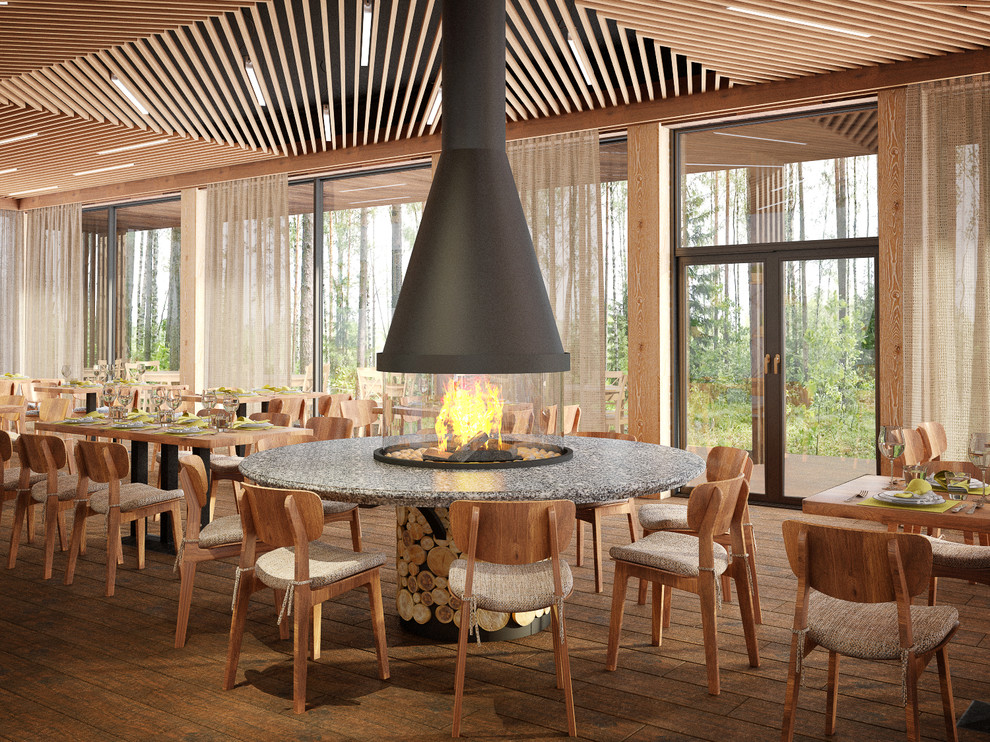 Обложка проекта: Проект интерьера ресторана в Карелии