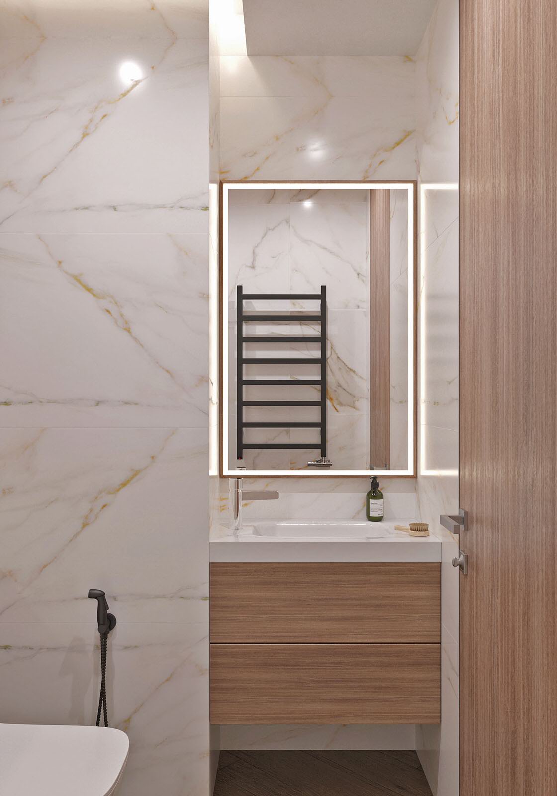 Дизайн проект в ЖК Лучи