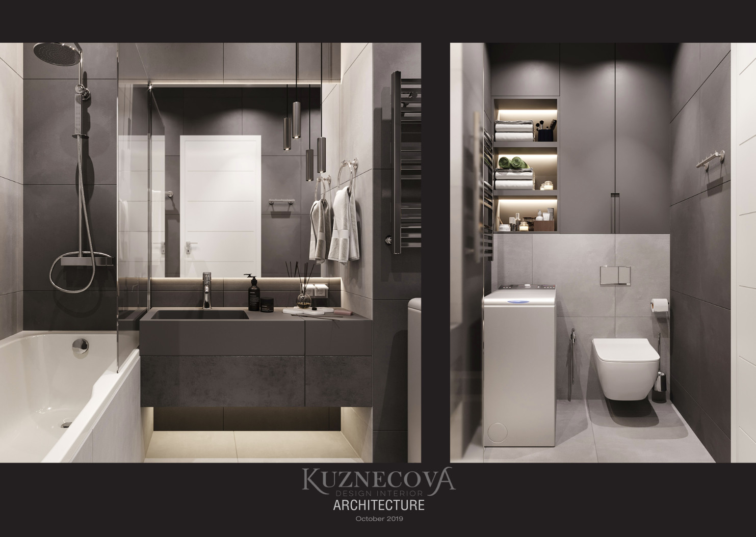 Дизайн проект квартиры 50 кв.м.