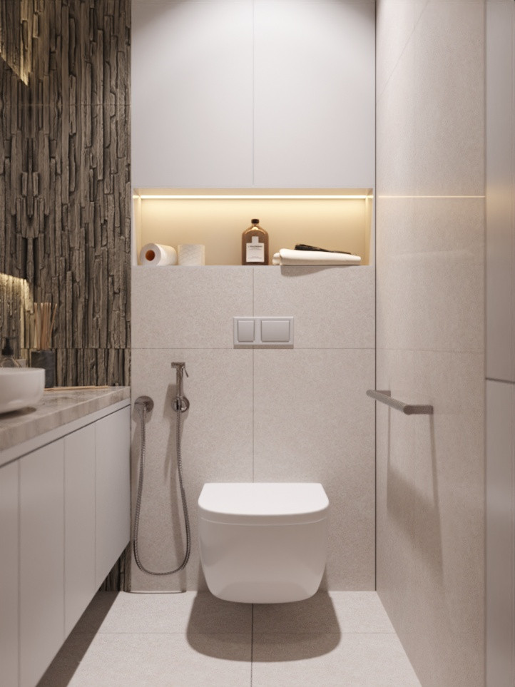 Квартира для молодой семьи в современном стиле