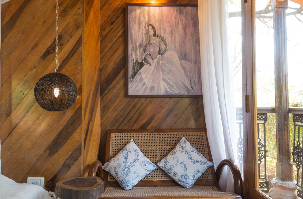 Роскошный дом на дереве в восточном стиле.