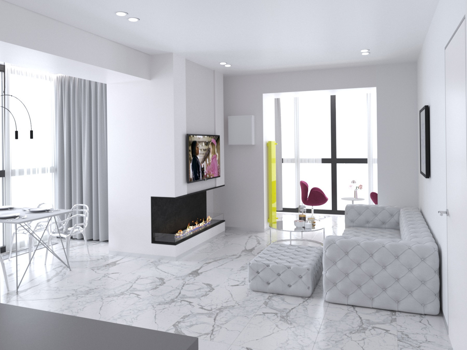 2-комнатная квартира 85 м.кв.для семейной пары