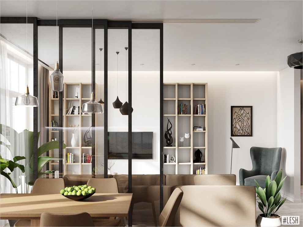 Shchedrin — 77,5m | Сканди-минимализм в резиденции «Щедрин»