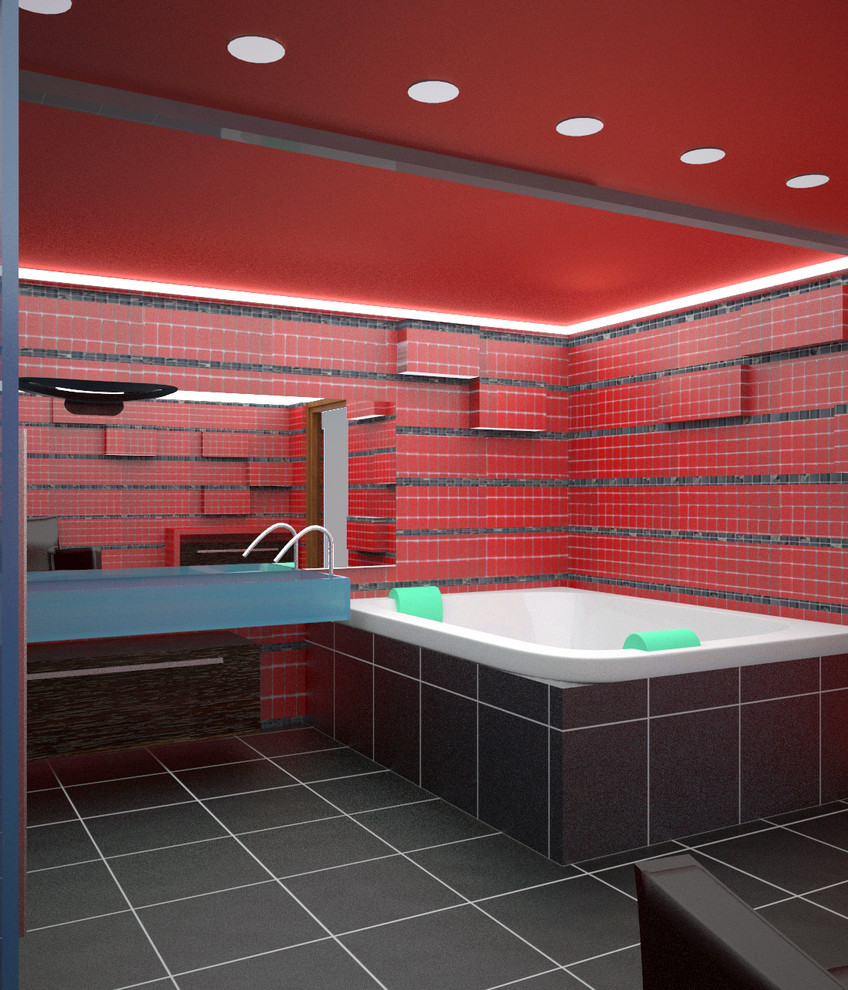 Ванные комнаты моих заказчиков и моя ванная