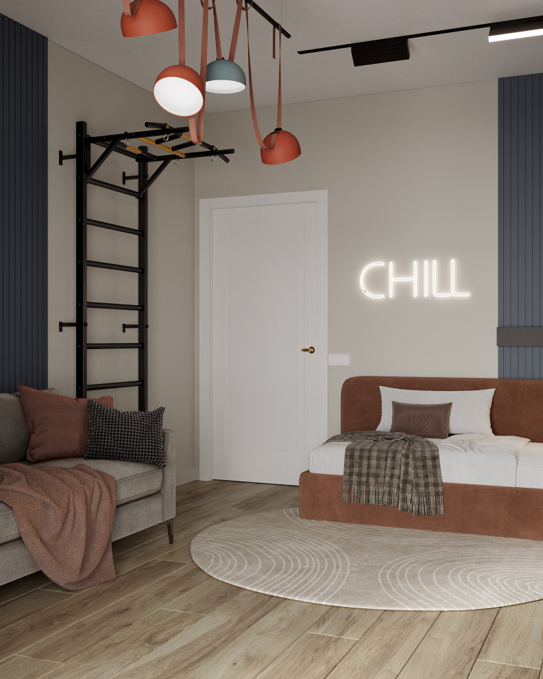 Уютная 2-х к.кв. с яркими оттенками