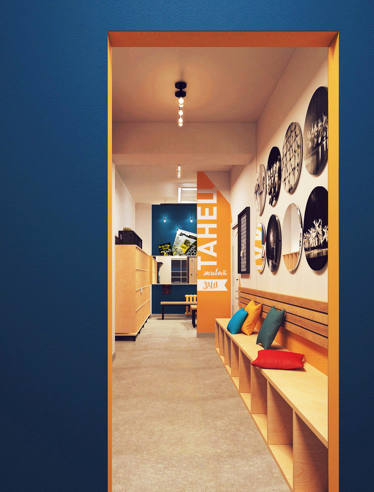 Обложка проекта: Дизайн интерьера школы современной хореографии "ШАГИ".