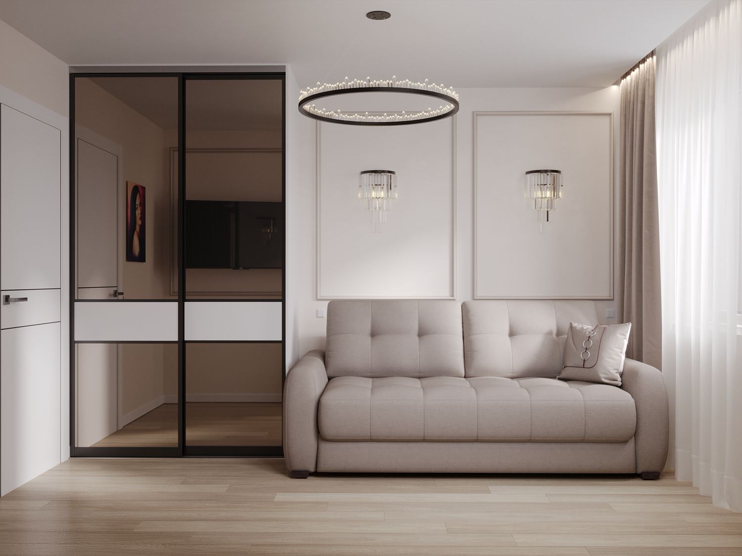 Трёхкомнатная квартира в Кирово-Чепецке