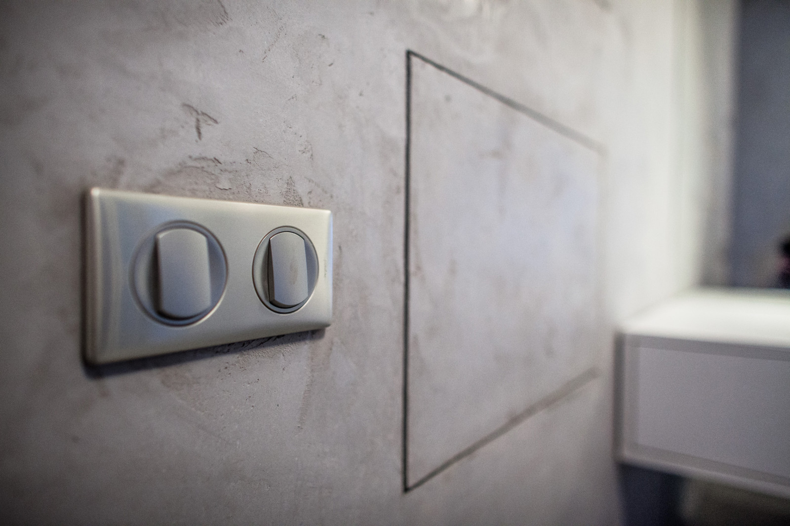 Арт-бетон. Частные апартаменты.