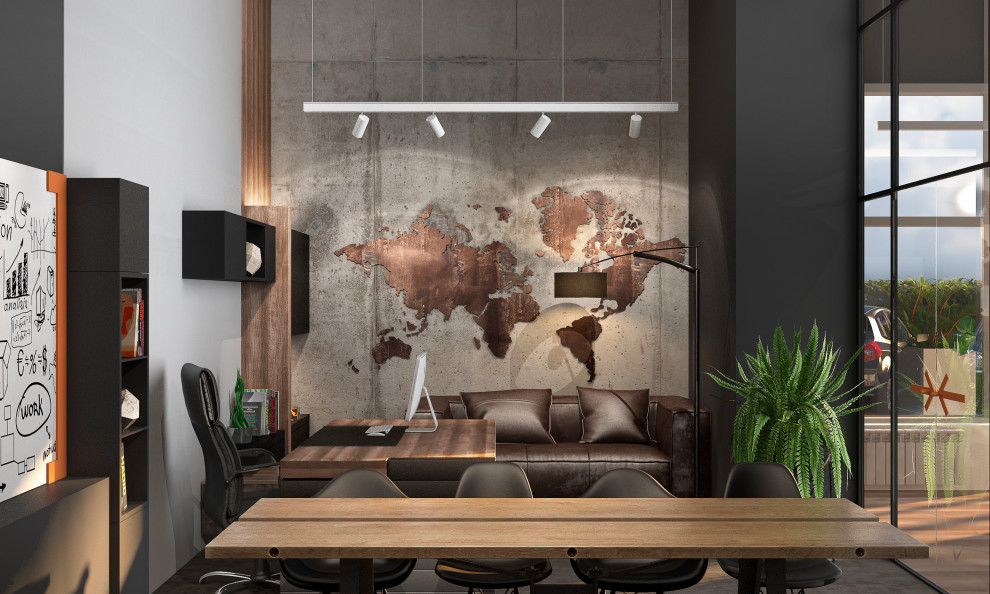 Офис компании, которая занимается строительством