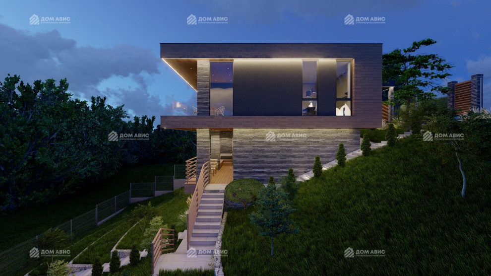 проект дома в Сочи, Бестужевское