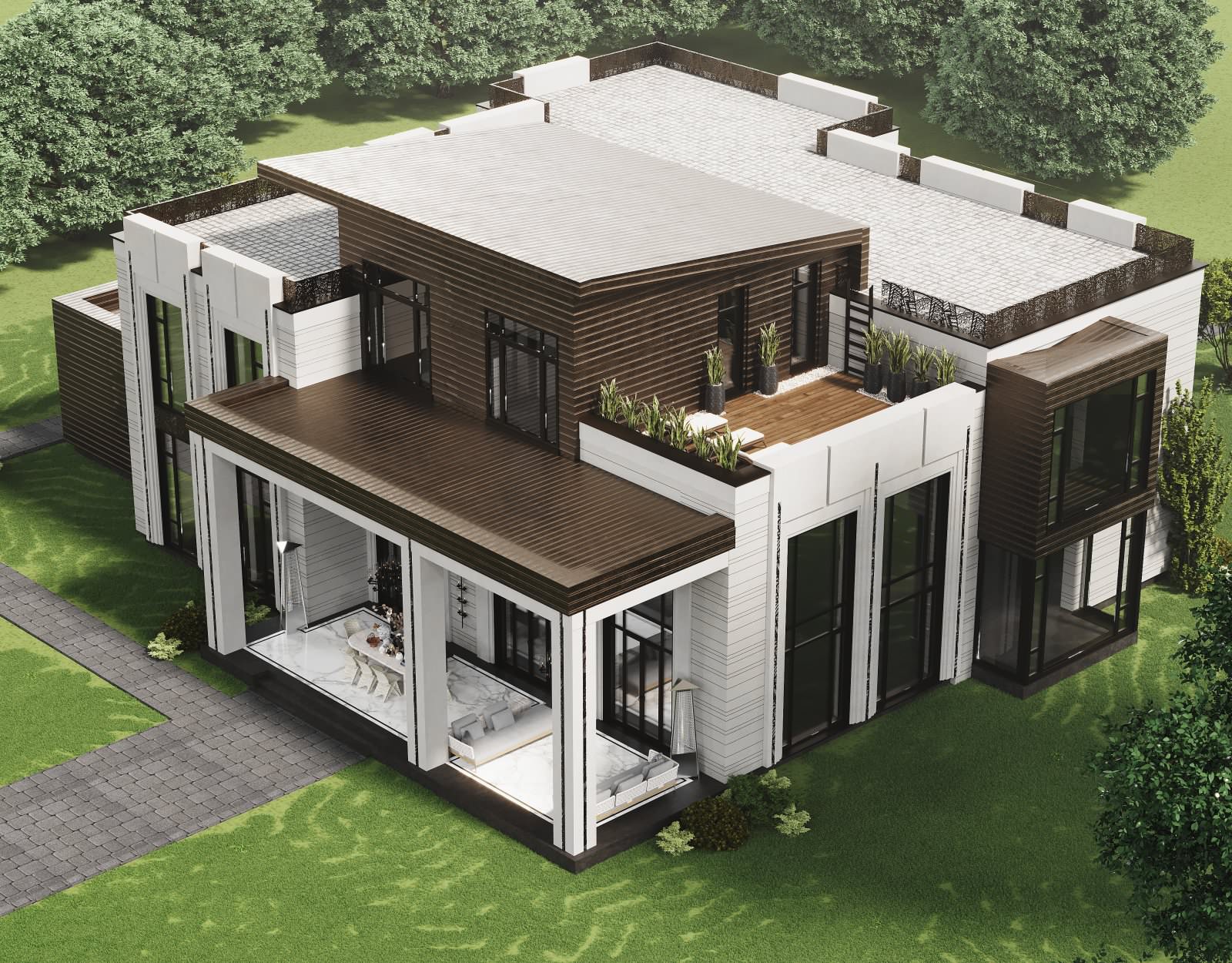 Загородный дом. Дубровка 2023. Проект