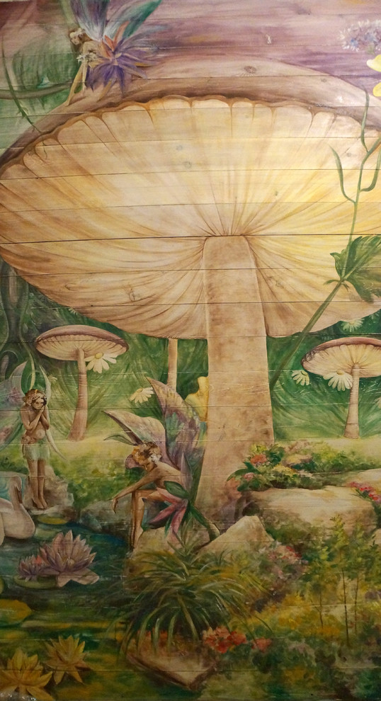 Детская роспись. Котедж на горьковском море