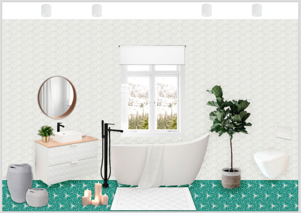 Проект 3-комнатной квартиры в скандинавском стиле