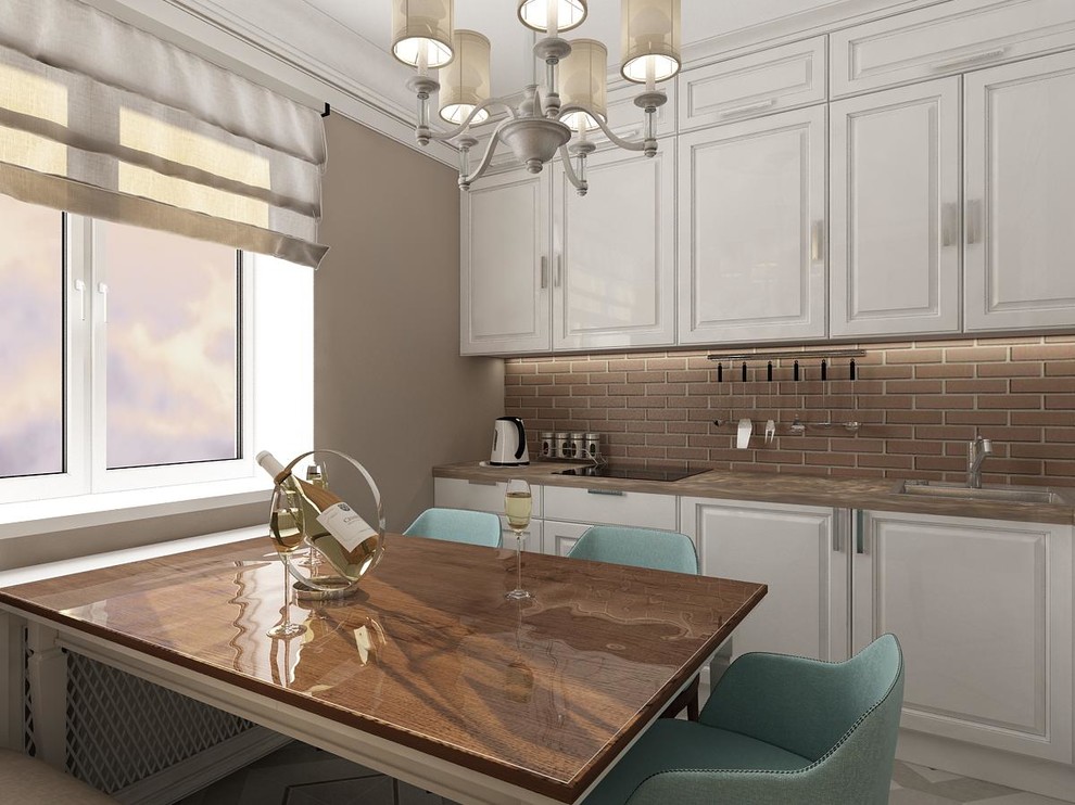 Квартира с белой спальней