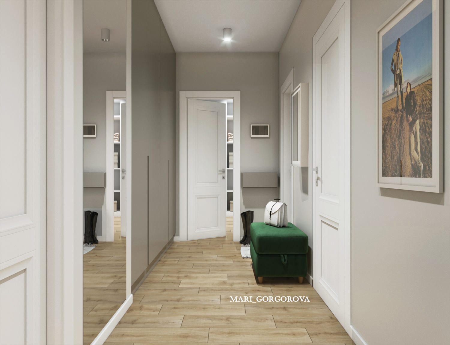 Трёхкомнатная квартира на ул. Обручевых