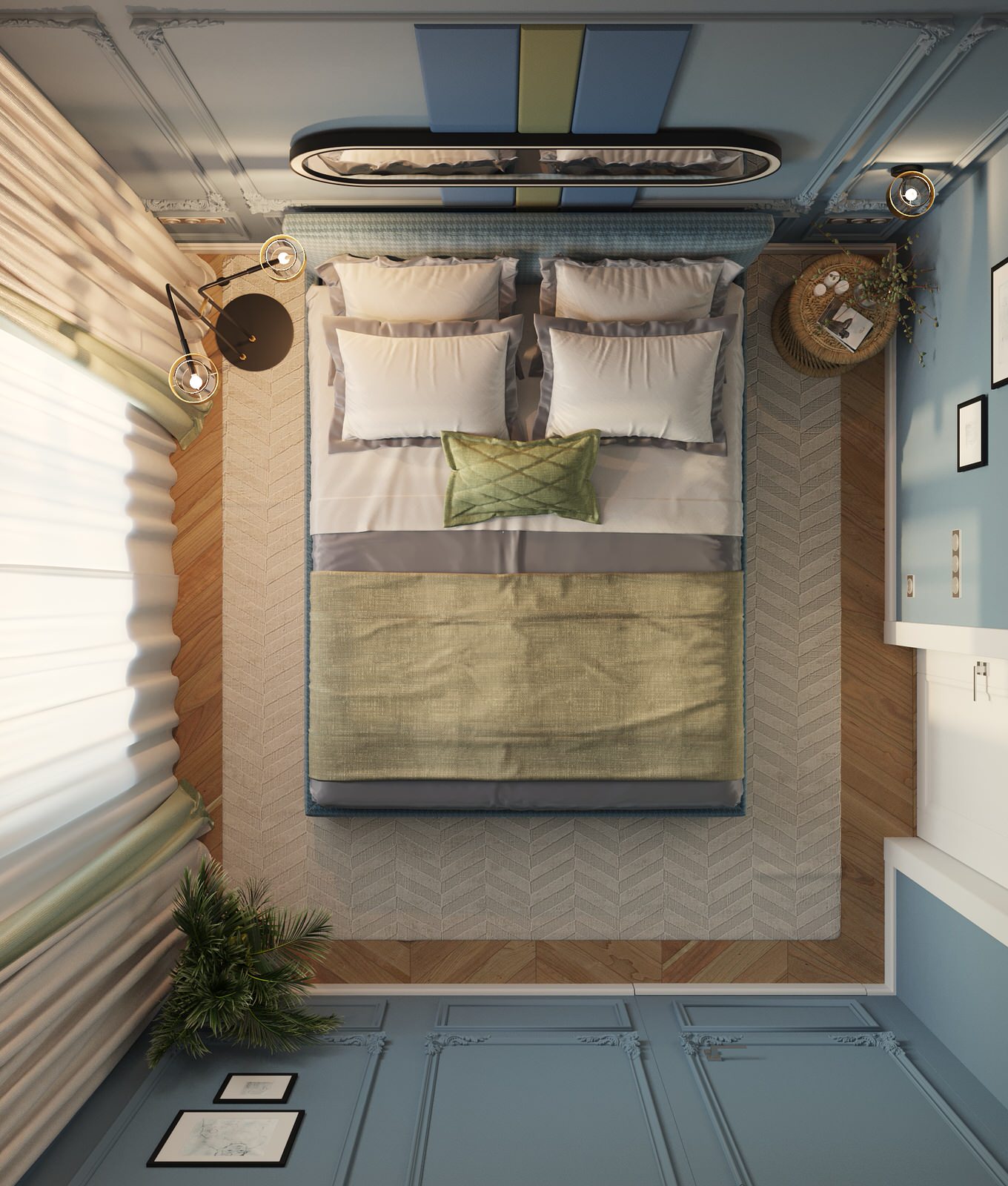 Эскизы Спальной комнаты