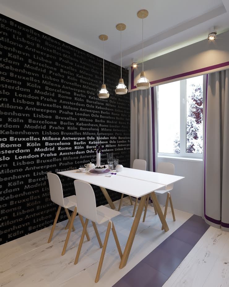 Квартира в стиле минимализм, «Академ-Парк»