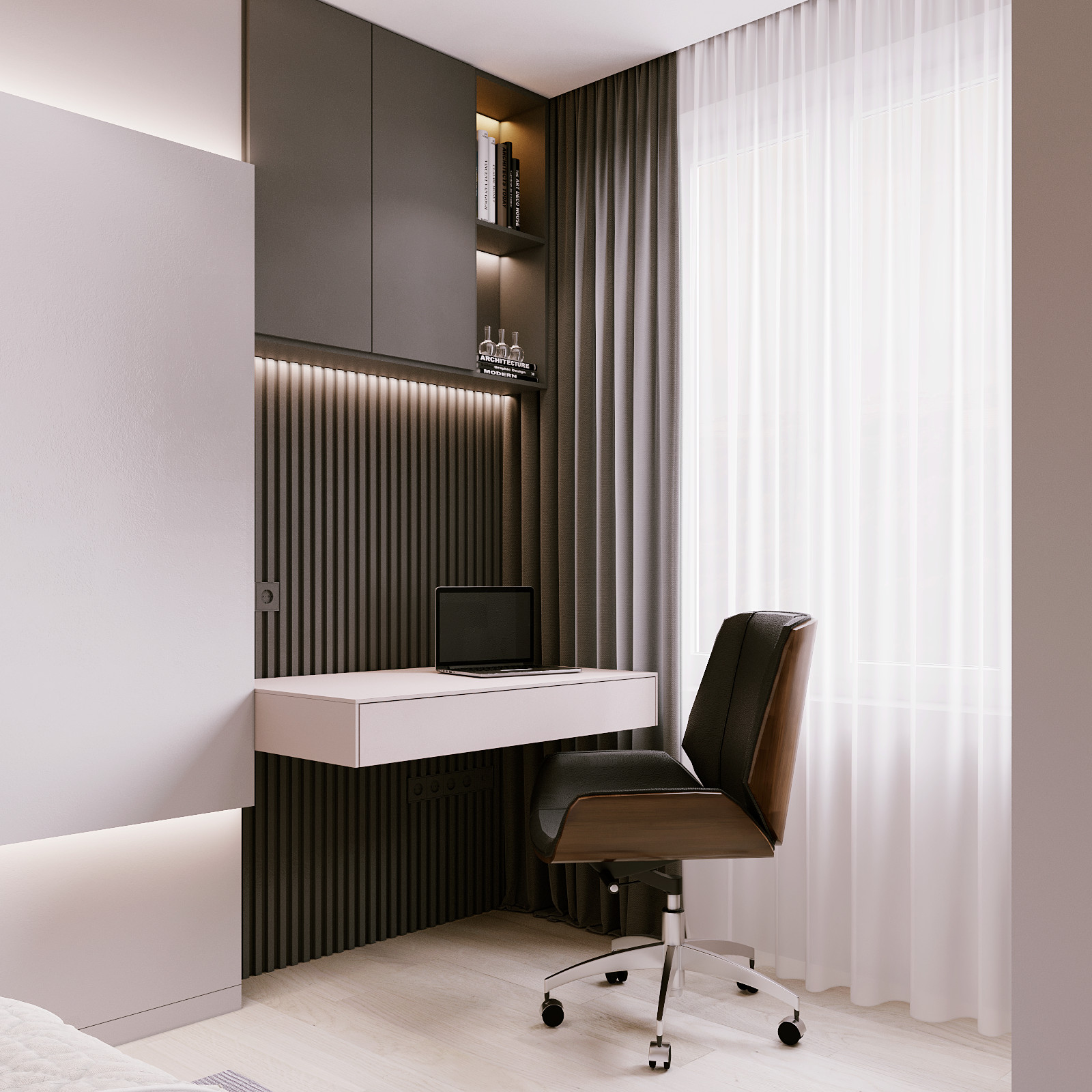 Спальная комната (рабочее место)