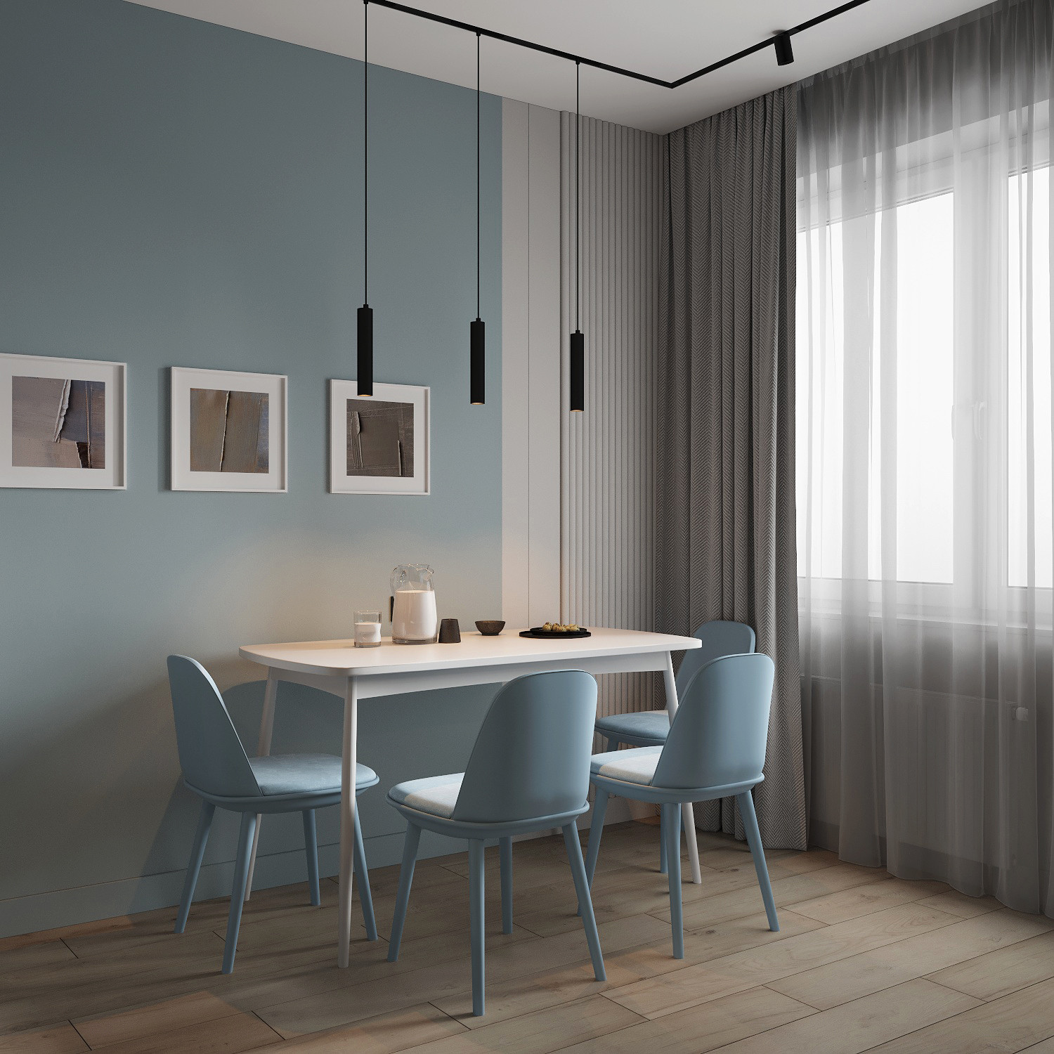 Простые формы в однушке 35 м2