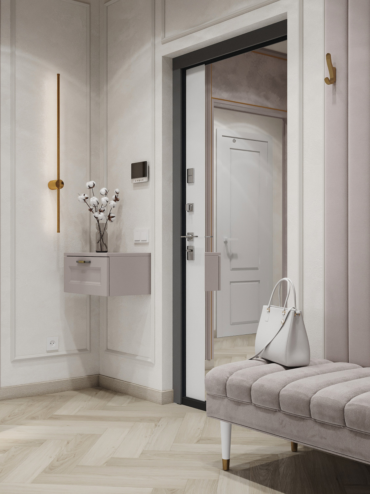 Дизайн двухкомнатной квартиры на Спортивной