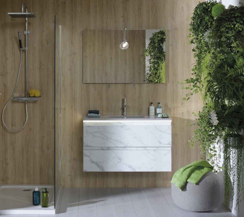 Тумба с раковиной для ванной