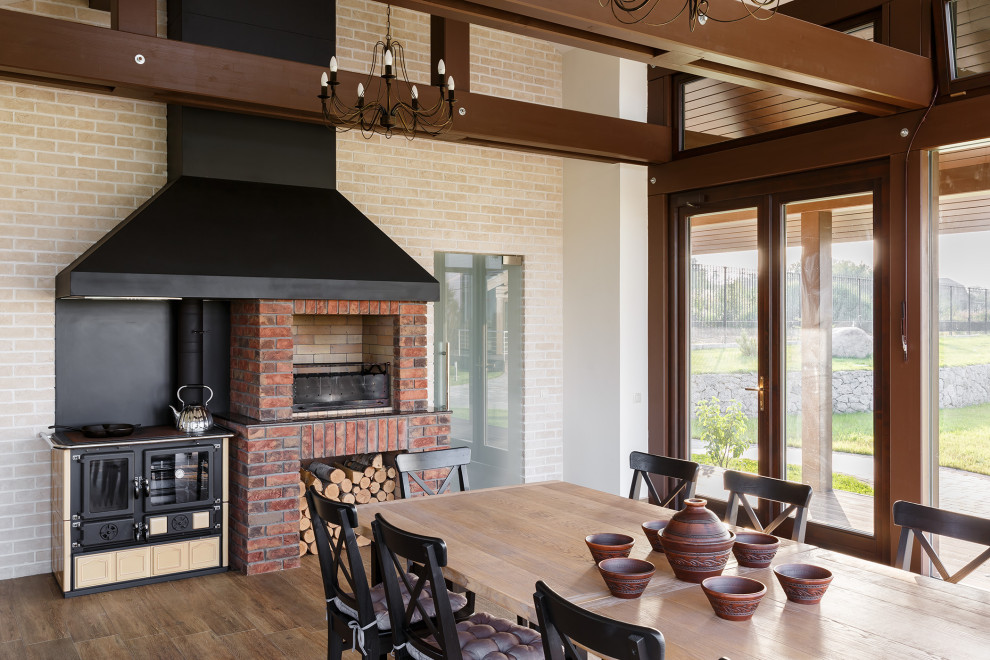 Домик-веранда с барбекю