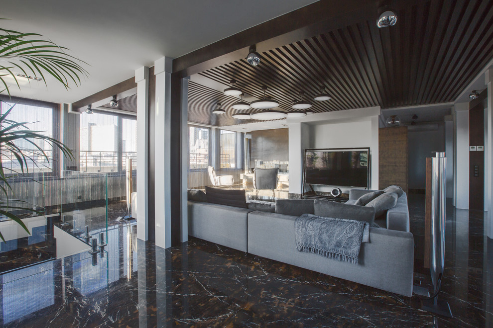 Проект 81 - Интерьер пентхауса