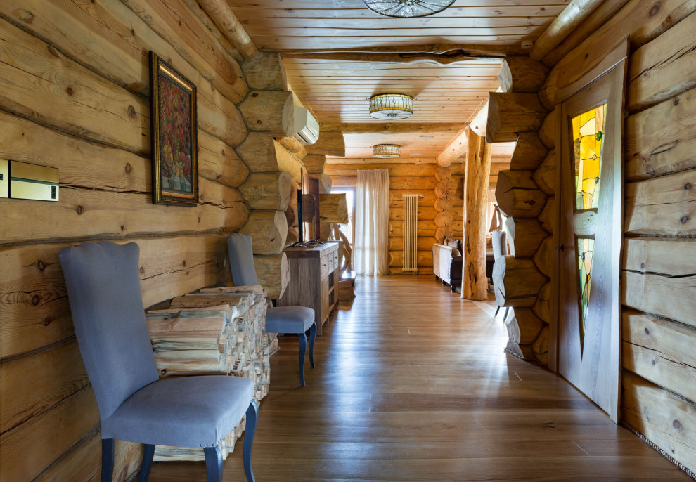 Дом в рустикальном стиле