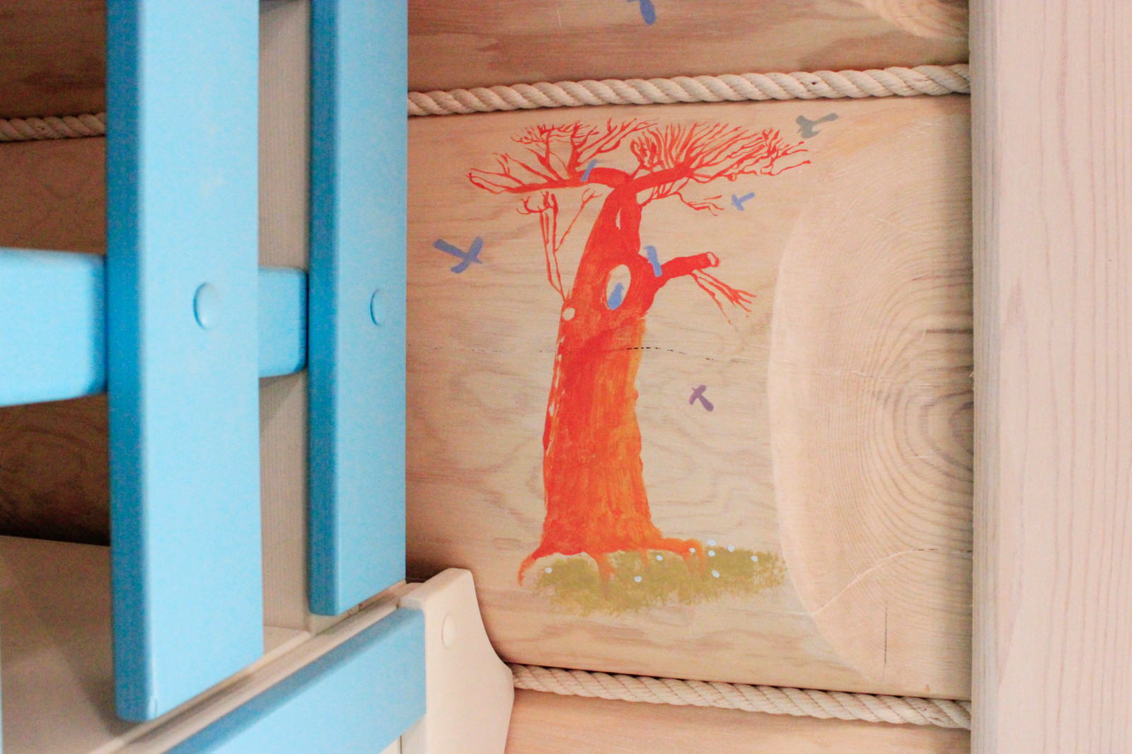 Обложка проекта: Игровая детская в бревенчатом доме