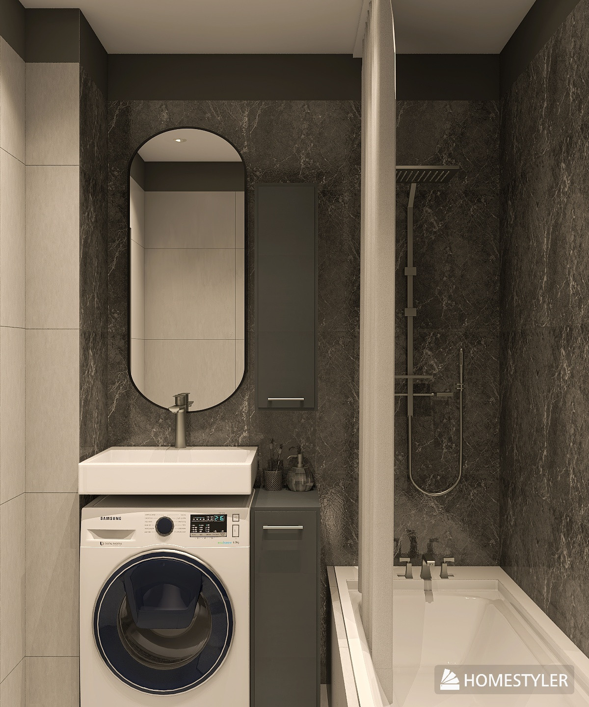 Обложка проекта: Проект 2-комнатной квартиры для молодого человека