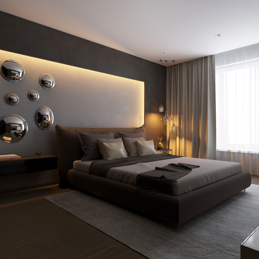 Обложка проекта: Спальня в томном