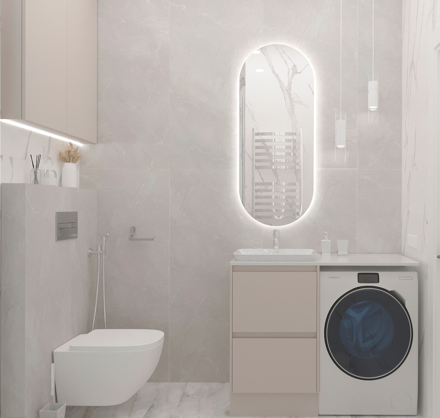 Студия в стиле неоклассика