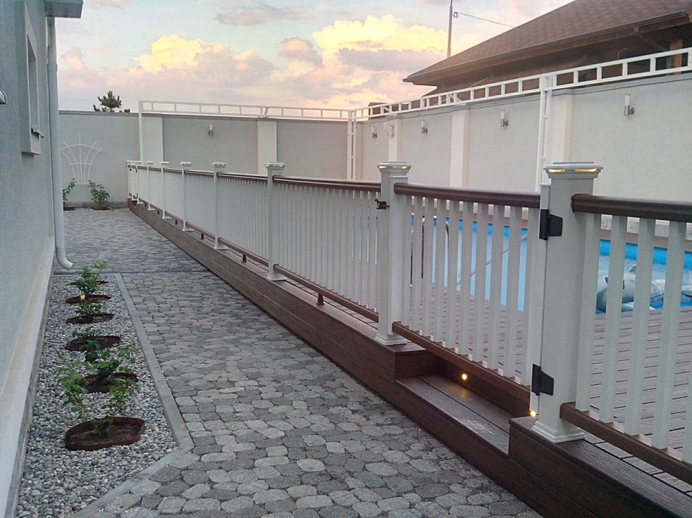 Ступени, ограждения