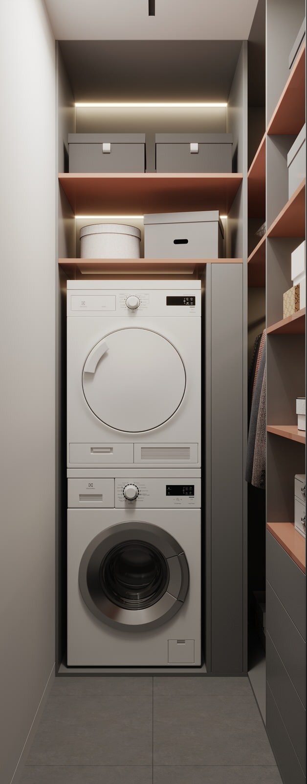 Дизайн интерьера 1к квартиры в ЖК Зиларт