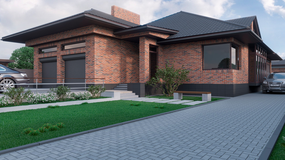 Частный дом с банным комплексом