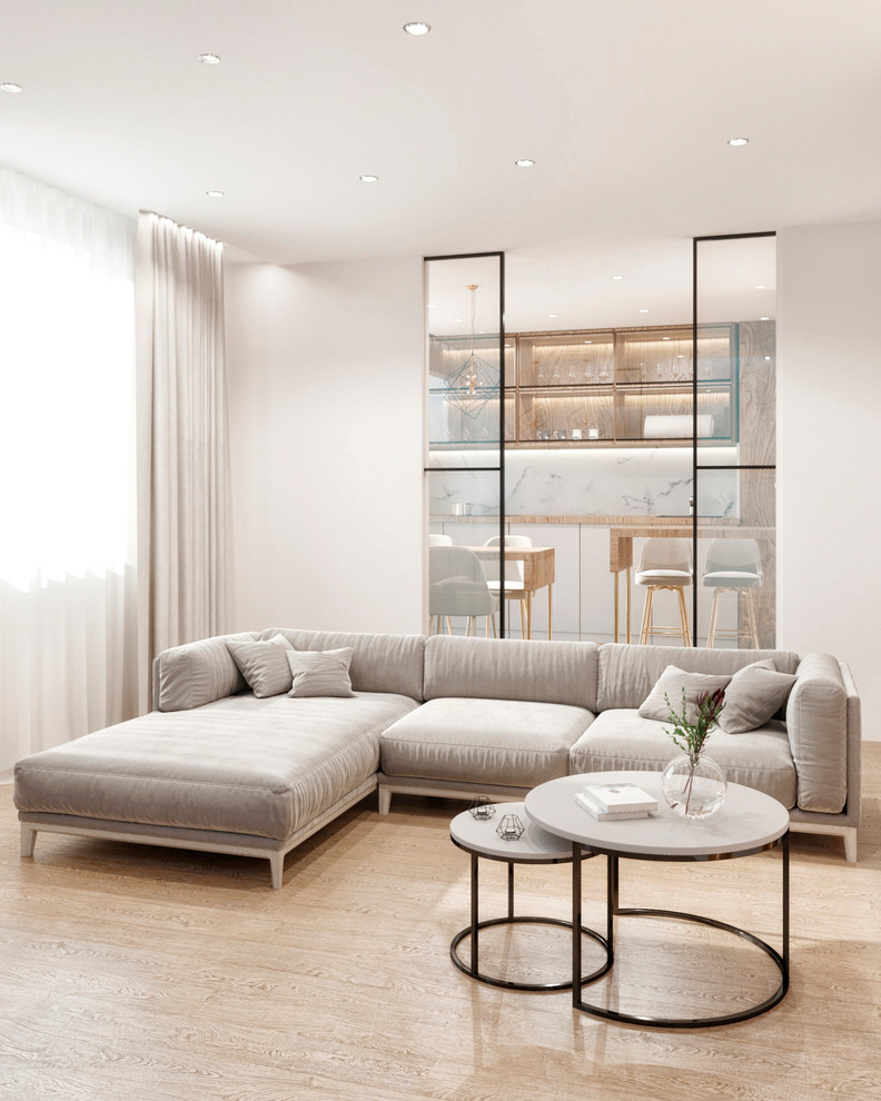 Проект квартиры в Москве для холостяка